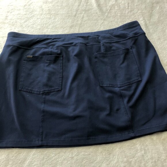 Hyba Navy Stretch Golf/Tennis/Sports Casual Skort Size 2X - Picture 5 of 13